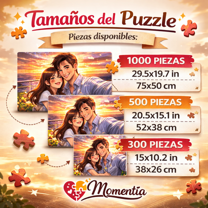 Tu Foto en Anime - Puzzle Personalizado